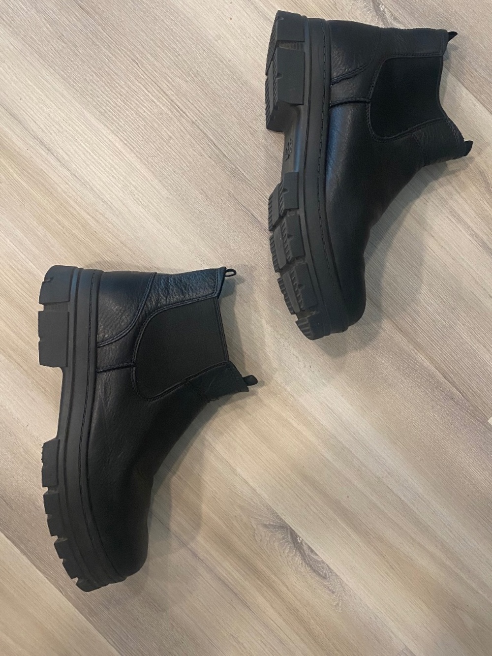 UGG slip on black boots